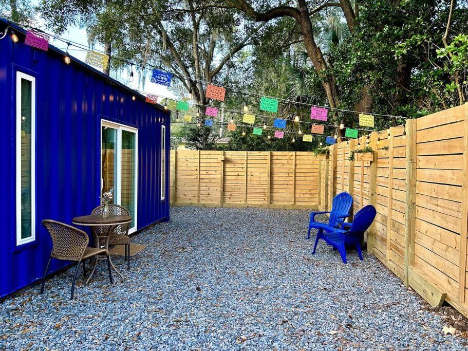 Entirely Private Tiny Home - 1 Mile To Uf 盖恩斯维尔 外观 照片